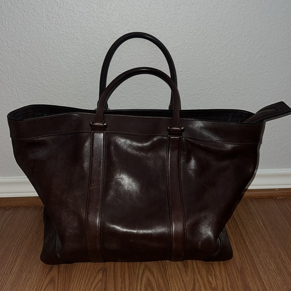 COACH BLEECKER WEEKEND TOTE TRAVEL BAG 70487 in FAWN - Picture 3 of 9